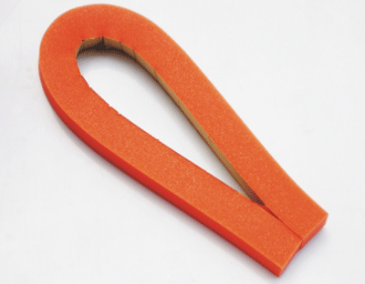 Orange sponge strip